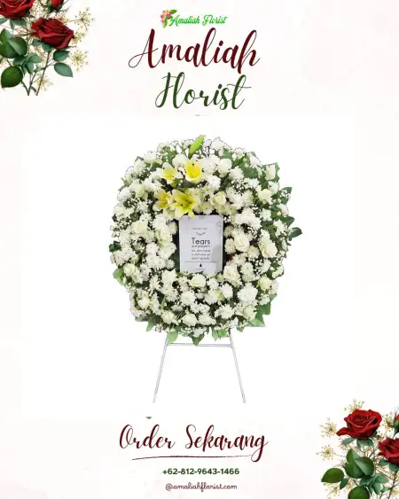 Krans Bunga Duka Pemulutan Ilir